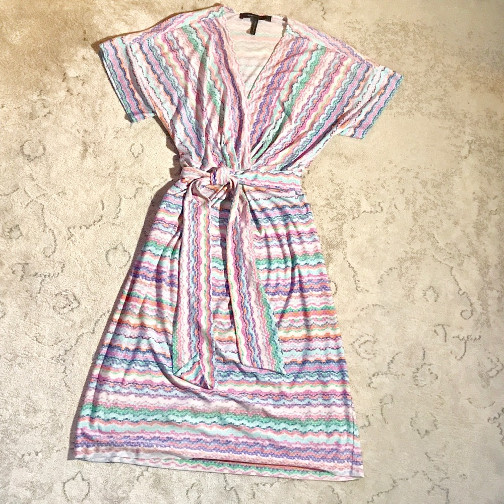 BCBGMaxAzria Mock Wrap dress